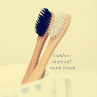 Chinese Plants supply wholesale bambo wooden eco toothbrushes charcoal toothbrush