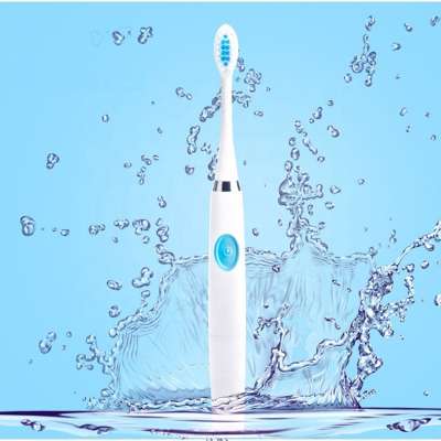 High Quality Dupont Nylon Blue Soft Bristle Adult Sonic Electric Toothbrush